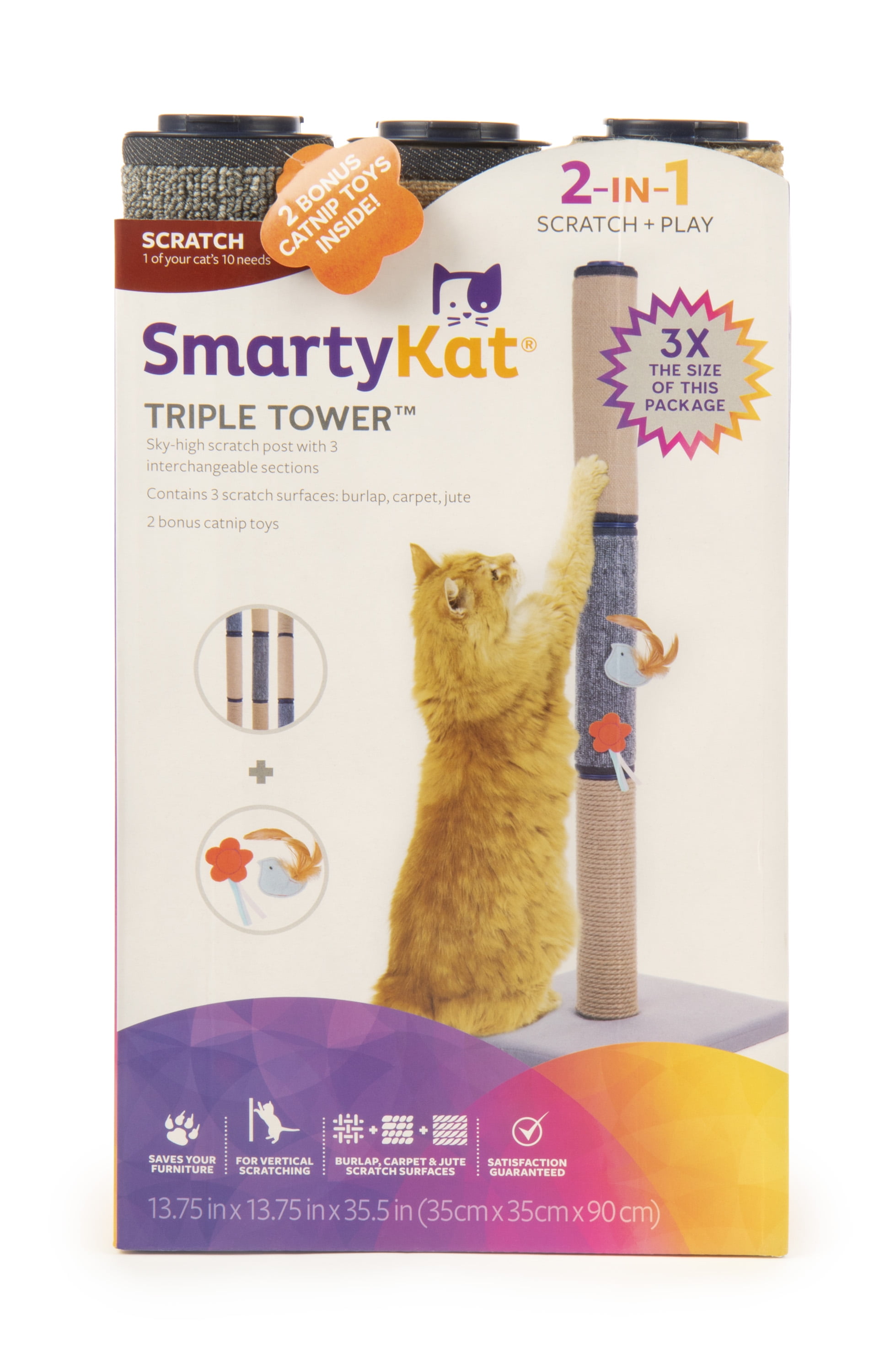cat scratch tower walmart