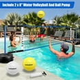 thumbnail image 2 of Portable Water Volleyball Net Frame Set, Indoor & Outdoor Foldable Volleyball Game, Movable Pool, Beach & Backyard Sports Entertainment, 2 of 3