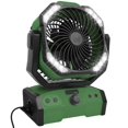 thumbnail image 1 of Ventilador de Camping ELZO 30000mAh con Luz LED y 70 horas de Funcionamiento Recargable, 1 of 8