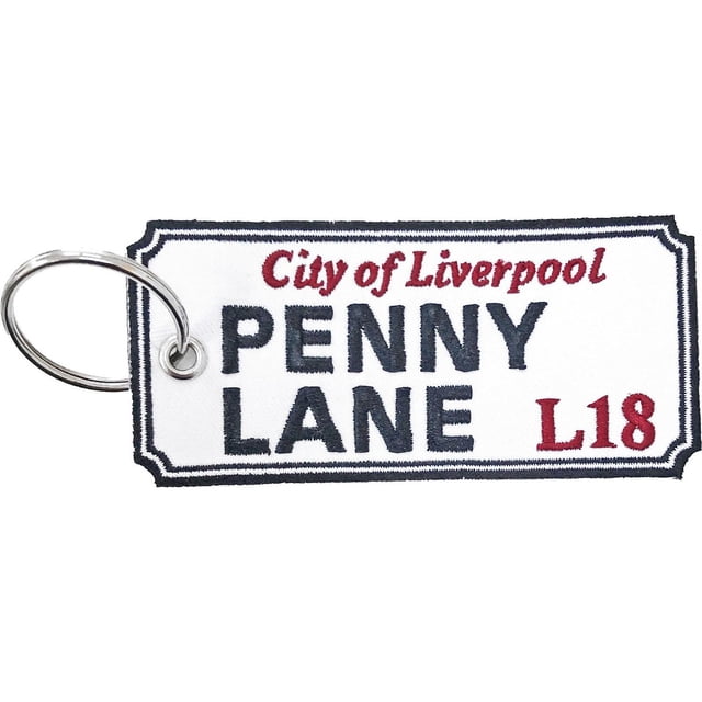 Generic Penny Lane, Liverpool Sign Road Sign Keyring