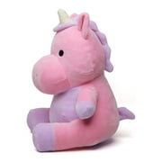 Avocatt Pink Unicorn Plush Toy - 10 Inches Plushie Stuffed Animal - Hug and Cuddle with Squishy Soft Fabric and Stuffing