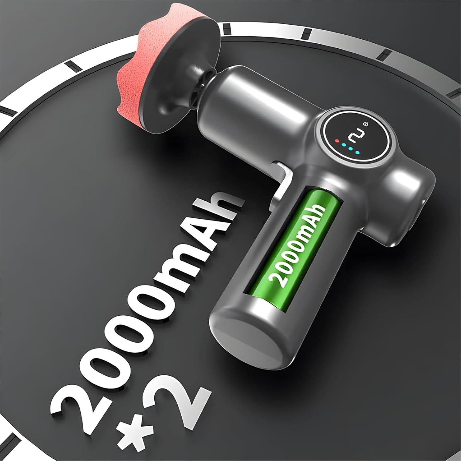 Cordless Car Buffer Polisher, Rechargeable Car Waxing and Polishing Machine, Mini Buffer Polisher Kit for Cars Detailing/Scratch Removing