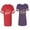 Men Red / Women Purple, variant on I Stole Her Heart So I am Stealing His Last name Matching Couple Cotton Jerseys (Men Red / Women Black) (Men S / Women S)