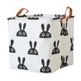 thumbnail image 1 of Cloth Laundry Basket Foldable Toy Storage Box with Handles Cotton and Linen Storage Bins Household, 1 of 7
