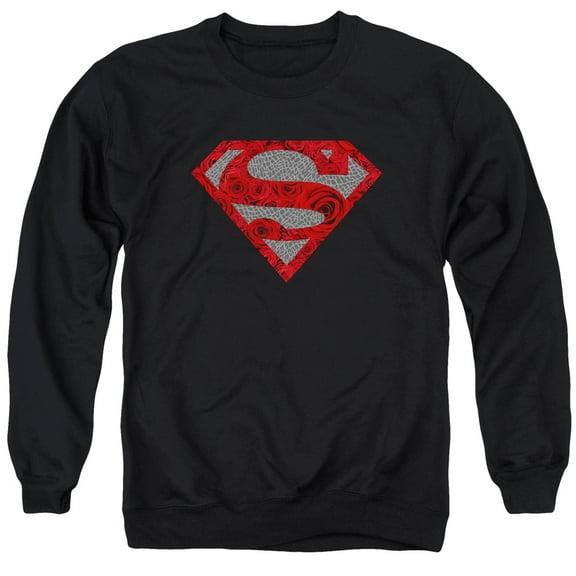 Superman - Elephant Rose Shield - Crewneck Sweatshirt - XX-Large