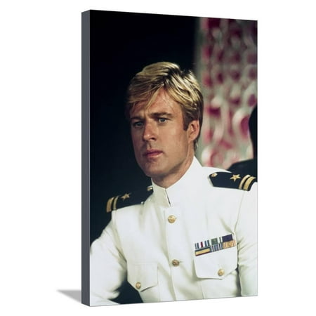 Nos plus Belles Annees THE WAY WE WERE by Sydney Pollack with Robert Redford, 1973 (photo) Stretched Canvas Print Wall (Best Way To Share Photos Privately)