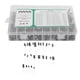 thumbnail image 3 of Condensador electrolítico ANGGREK 500 piezas Rango de aluminio 01uF-1000uF, 3 of 8