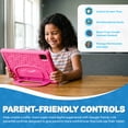 thumbnail image 5 of Pinkfong Baby Shark A10e 10” Kids Tablet by Contixo Android 16, 32GB – Pink, 5 of 9