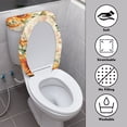 thumbnail image 3 of HELLHERO Sunflower Hummingbird Polyester Bathroom Toilet Cozy Set for Bathroom Home Holiday Toilet Lid Dust Cover Set with Soft Pack of 2, 3 of 4