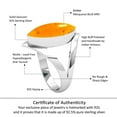 thumbnail image 6 of Amber Women Jewelry 925 Sterling Silver Ring, 6 of 9