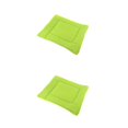thumbnail image 3 of Methold Alfombrilla lavable para mascotas, perrera, tela para las cuatro estaciones, manta para perros, cojín interior, almohadilla para aire verde L 2Conjunto, 3 of 6