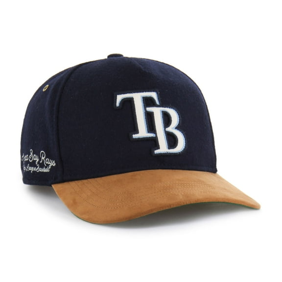 Men's '47  Navy Tampa Bay Rays Gold Age Wool Hitch Adjustable Hat