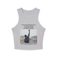 thumbnail image 3 of Womens Micro Rib Racer Tank Top, 3 of 6