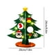 thumbnail image 3 of Adornos navideños, adornos navideños, regalos navideños, árbol de Navidad interactivo para niños de 9.5 pulgadas con adornos extraíbles, árboles de fieltro., 3 of 6