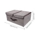 thumbnail image 2 of unbranded Caja Organizadora De Ropa Con Doble Y Plegable Para Almacenamiento En Casa, 2 of 6