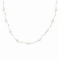 thumbnail image 3 of White Sterling Silver necklace Pearl Freshwater 18 in 6 mm, 3 of 4