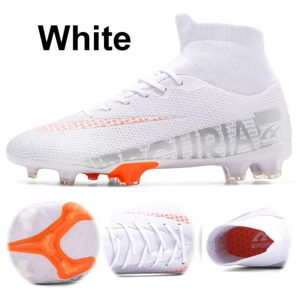 Tacos Fútbol Zapatos Hombres Mujeres Botas Rugby para Terreno Firme