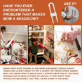thumbnail image 5 of Cerradura de seguridad para niños de 6 piezas, cerradura de seguridad para gabinete, cerradura de seguridad en forma de U Sincero Electrónica, 5 of 5