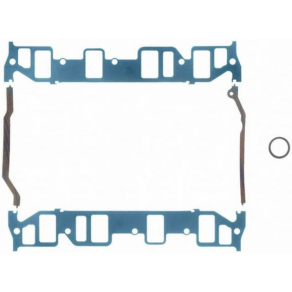 Lower Intake Manifold Gasket Set - Compatible with 1957 - 1976 Ford F-100 1958 1959 1960 1961 1962 1963 1964 1965 1966 1967 1968 1969 1970 1971 1972 1973 1974 1975