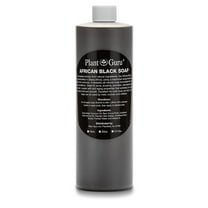 African Black Soap Liquid 16 oz. 100% Raw Pure Natural Organic From Ghana. Acne Treatment, Aids Against Eczema & Psoriasis, Dry Skin, Scars & Dark Spots. Great For Pimples, Blackhead, Face & Body Wash