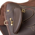 thumbnail image 3 of 17" Black Synthetic Aussie Australian Stock Saddle 110S1289BR-17, 3 of 3