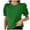 Green, variant on Plebaso Women's Blouse Crew Neck Puff Short Sleeve Business Casual Work Tops Summer Cute Tunic Shirts