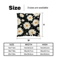 thumbnail image 5 of Daisy Covers Pillows Set of 2 with Unique Patterns, Throw Pillow Inserts for Bed or Couch, Available in 16x16, 18x18, 20x20 Inches for Any Occasion, 5 of 6