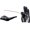 Black, variant on Tesyar 2-Piece Resin Hand Incense Holder Set, Sculptural Stick Holder & Palm Ash Tray, Modern Tabletop Home Decor (Brown)