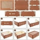 thumbnail image 5 of Hucha de madera, Caja de ahorros de madera 10000, Caja de ahorro de efectivo, Caja de dinero de madera para ahorrar efectivo, Caja de ahorros de madera con actualización 2024 Estilo retro, Caja de din, 5 of 7