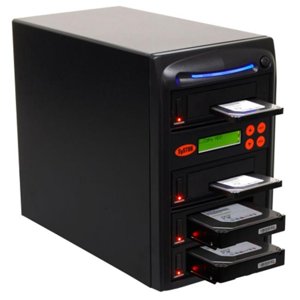 1/3 SATA 2.5" &amp; 3.5&quote; Disque dur à deux ports/boîtes d'échange / L'action de l'État solide (HDD/SSD) Duplicateur/sanitisant - Haute vitesse (150MB/sec)