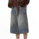 thumbnail image 5 of WILLBEST Pantalones Mujer Pantalones Cortos Vaqueros de Moda para Mujer, Estilo Urbano, de Cintura Alta, Desgastados, Con Bolsillos, Estilo Informal de Verano XXXL, 5 of 6