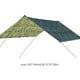 thumbnail image 2 of Greeniant Lona impermeable para tienda de campaña, toldo útil para viaje, parasol, resistente a la humedad, de sombra multifuncional para playa y carpas 100*145 CM Greeniant HW5342-01, 2 of 6