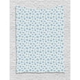 thumbnail image 1 of Floral Tapestry, Pattern with Willow Flowers Vintage Print, Wall Hanging for Bedroom Living Room Dorm Decor, 40W X 60L Inches, Baby Blue Slate Blue, by Ambesonne, 1 of 2