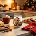 thumbnail image 6 of Qjidjing 15oz Highland Cow Glass Cup, Christmas Decorative Stemless Wine Glass for Cocktails, Milk, Party, Holiday Decor, 6 of 6