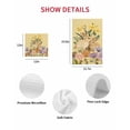 thumbnail image 7 of Easter Bunny Kitchen Dish Towels for Drying Dishes Set of 3, Spring Floral Vintage Botanical Rabbits Yellow Waffle Weave Microfiber Hand Tea Bathroom Towels Quick Dry & Absorbent Towel 12x12, 7 of 7