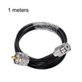 thumbnail image 4 of Câble Adaptateur Radio Fréquence PL259 Mâle vers SO239 Femelle Rallonge Convertisseur Talkie-Walkie Antenne Scanner Rallonge 1M, 4 of 8