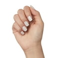thumbnail image 2 of KISS colorFX by imPRESS Press On Nails , No Glue Needed, White, Short Squoval, 30 Ct., 2 of 10