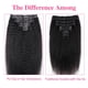 thumbnail image 4 of Extensiones de pelo con clip Mihugass Kinky Straight, 120 g, 20 pulgadas, 4 of 6