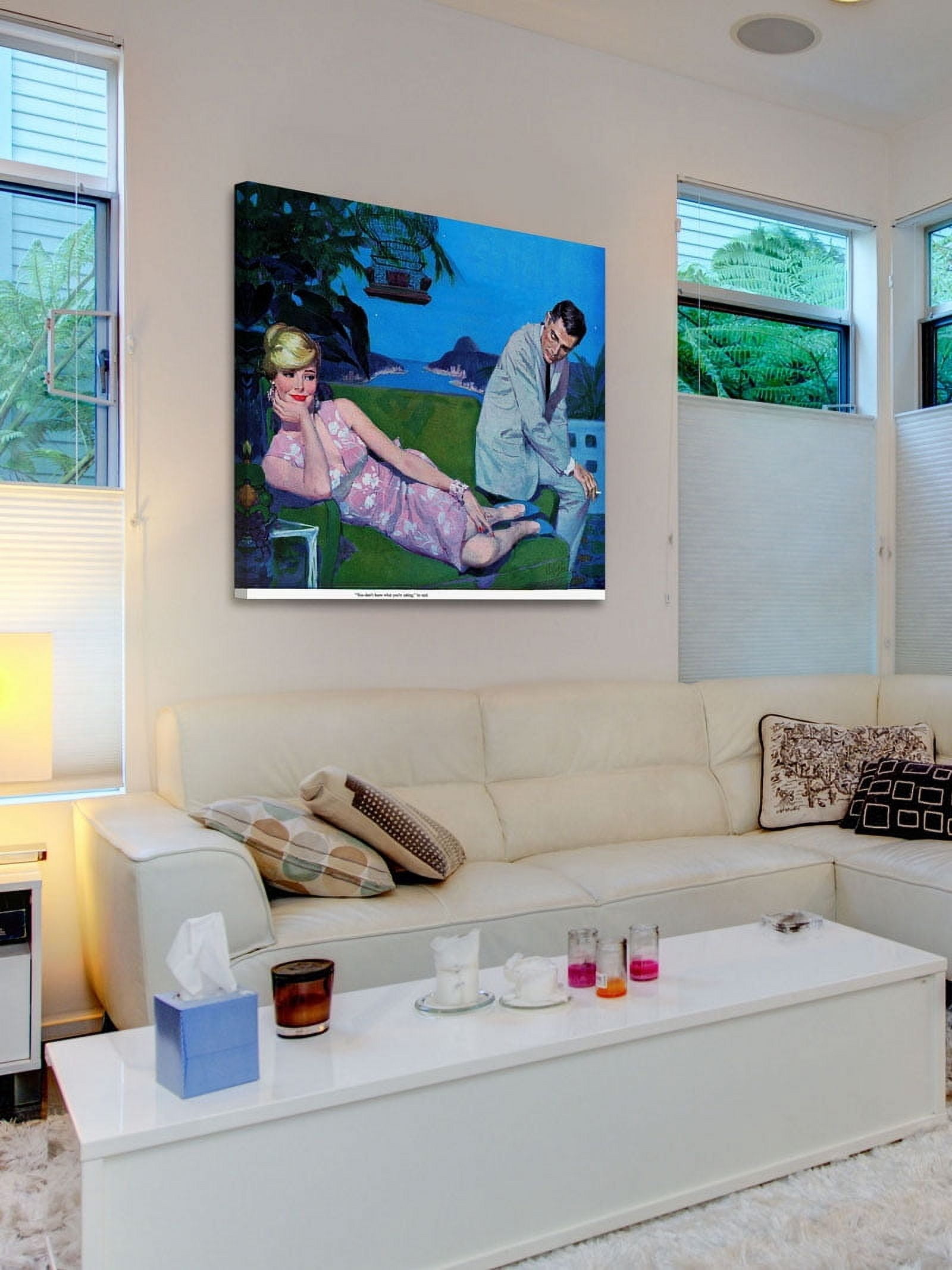 Marmont Hill "Lawless Lady" by Al Buell Painting Print on Canvas