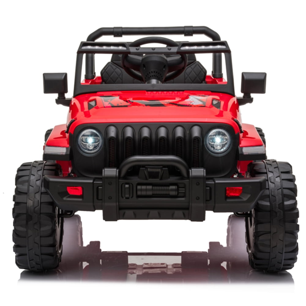 Electric Ride On Power Wheels Jeep Wrangler Rubicon Kids Power