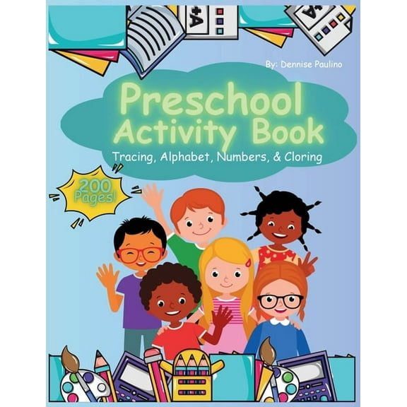 Preschool Activity Book, (Paperback)