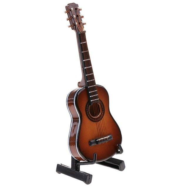 MERIGLARE 1/12 Scale Classic Guitar Model Instrument for 12" Action Figure Doll Toys #2 B