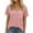 Pink, variant on SHITINN Women's Casual V Neck Pocket Tee Short Sleeve Basic Top for Everyday Wear In Spring and S Womens Short Sleeve Shirts Tops for Women Trendy Summer Womens Tshirts