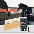 thumbnail image 2 of Complete Vinyls Record Cleaning Kit Soft Velvet Record Brush Cleaning Liquid, 2 of 15