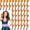 Orange, Black, variant on 48 Pcs Hand Clappers Bulk 7.5 x 3.5 Inch Plastic Noise Makers Party Favors Cheers Clapping Noise Makers Clacker for Soccer Match Football Sporting Event Birthday Game Supplies (Red,Black)