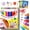 1 Pcs, variant on 6-Color Puffy Popcorn Drawing Art Kit | Heat-Activated Expanding Coloring Markers with 2 Free Doodle Books | Creative 3D Bubble Art Supplies for Greeting Cards & Seasonal Craft Fun, Ages 5+ Friendly
