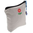 thumbnail image 3 of Shisuyan Portable Tampon Bag Data Cable Storage Bag Lovely Zipper Canvas Coin Bag, 3 of 8