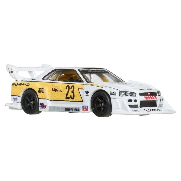 ミニカー LB-ER34 SUPER SILHOUETTE NISSAN SKYLINE 1/64 Mini GT Nissan Skyline GT-R GTR R34 LB-ER34 Super Silhouette
