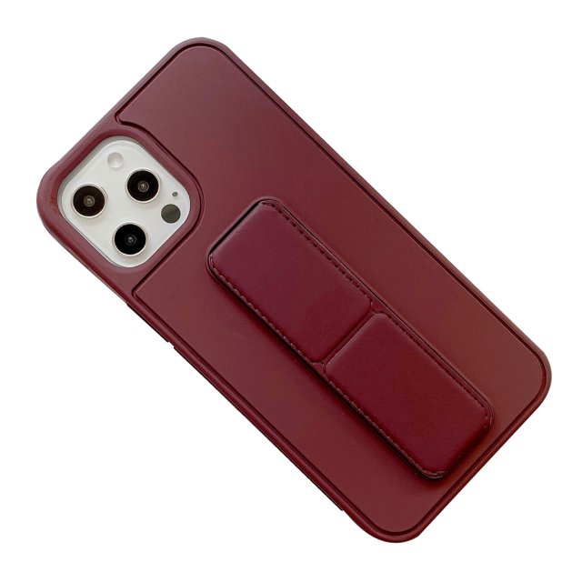 JilgTeok 4 Packs Étui de Téléphone avec Poignée Antichoc, Housse de Protection Compatible avec la Recharge Sans Fil, Prise Antidérapante, Dos Rigide Élégant pour iPhone 12 Pro Max