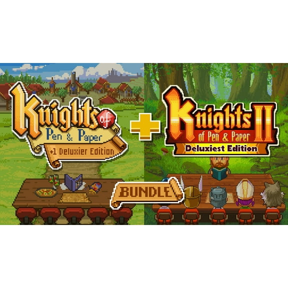 Knights of Pen and Paper Game Bundle, Plug In Digital, Nintendo Switch [Digital Download]